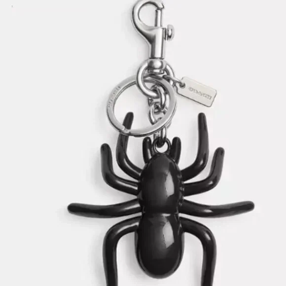 Coach Spider Bag Charm NWT CAX79 - ๐๐จ๐ฅ๐ ๐๐ฎ๐ญ ๐๐๐ซ๐จ๐ฌ๐ฌ ๐๐จ๐๐๐ก! - Picture 13 of 13